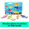 Spin Master Games, Pinkfong Baby Shark Musical Wooden Sound Puzzle, Plays Viral Song, 5 Pieces, Toddler Toys, for Ages 2 & Up view 4