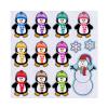 10 Little Penguins Build a Snowman Rhyme Felt Play Art Set Flannel Board Story Storyboard Pieces view 2