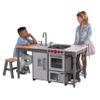 KidKraft Chefs Cook N Create Island Play Kitchen with EZ Kraft Assembly view 1