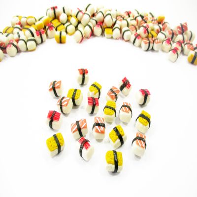 Dollhouse Food 20 Japanese Food Sushi Nigiri Miniature Loose Food Supply 14992