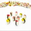 Dollhouse Food 20 Japanese Food Sushi Nigiri Miniature Loose Food Supply 14992 view 3