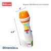 Kidzlane Bluetooth Microphone for Kids - Toy Karaoke Microphone with Voice Changer and 10 Nursery Rhymes for Ages 3 and Up view 3