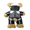 Skeleton Morph Suit Teddy Bear Clothes Outfit Fits Most 8" - 10" Stuffed Animals view 2
