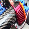 GPM For Traxxas E-Revo 2.0 VXL Brushless (86086-4) Upgrade Parts Aluminum Motor Mount With Heat Sink Fins - 1Pc Set Gray Silver view 2