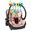 Baby car seat Toys, Activity Spiral hangings pram Toys, Plush Crib Toys with Squeaky for boy or Girl (Duck) view 2