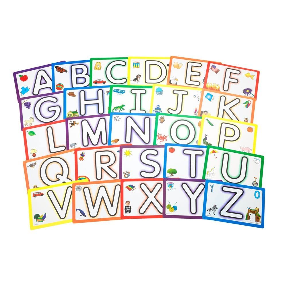 Colorations ABC Modeling Mats, Set of 26