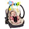 Caterbee Baby Car Seat Toys, Activity Spiral pram Hanging Toys with Rattle for Infant (Elephant) view 2