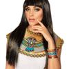Boland 64519  Egyptian Bracelet, 1 Piece, One Size, Gold, Egyptian Drawings, Nil, Fashion Jewellery, Bracelet, Accessory, Costume, Fancy Dress, Outfit, Carnival, Theme Party view 2
