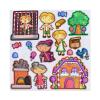 Hansel and Gretel Story Adventure Felt Play Art Set Flannel Board Story Storyboard Pieces view 2