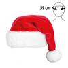 Boland 10134067 Christmas hat, red/White view 3