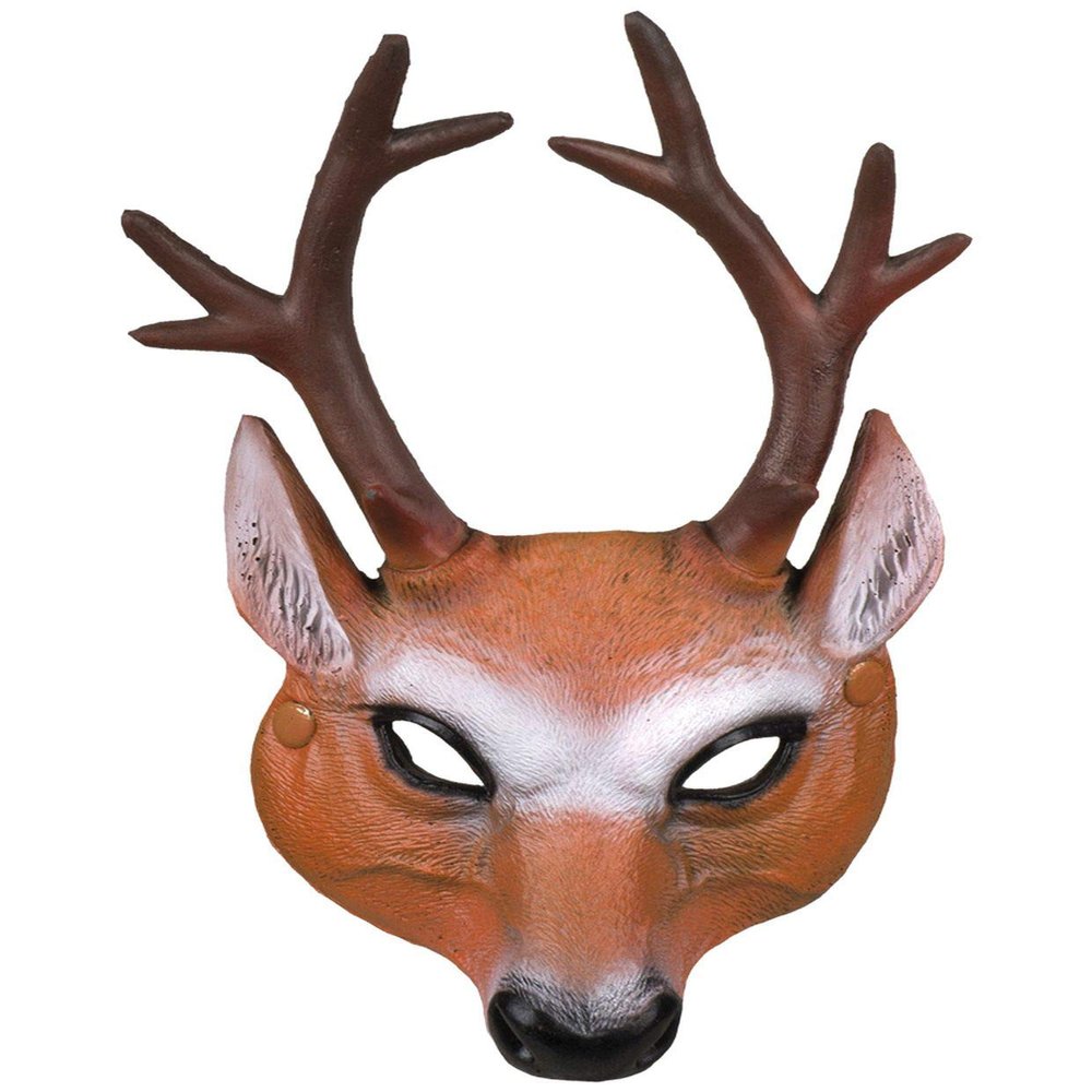 Boland 56736 Half Mask Stag Brown 24 x 30 cm
