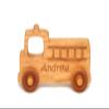 Wooden Fire Truck Toy  Handmade Natural Wood Push Toy for Toddlers & Kids, Classic Gift for Birthdays and Everyday Play view 1
