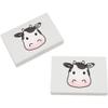 Azeeda 2 x 45mm 'Cow Head' Erasers/Rubbers (ER00020314) view 1