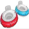 2 Pack Heavy Duty River Tube Cover Only; Made in USA to fit River Run Tube; Compatible with Intex Inflatable River Run River Float Tube & Most 53" River Tubes Red & Bright Blue (Covers Only) view 1