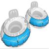 2 Pack Heavy Duty River Tube Cover Only; Made in USA to fit River Run Tube; Compatible with Intex Inflatable River Run River Float Tube & Most 53" River Tubes Bright Blue (Covers Only) view 1