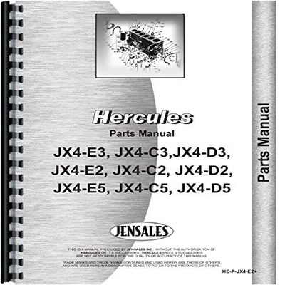 Hercules Engines JX4-E5 Engine Parts Manual