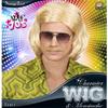 widmann 46939 70s Wig with Moustache Blonde view 2