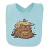 Trumpkin Donald Trump Pumpkin Jack-O-Lantern Rotting Rotten Moldy Baby Bib view 1