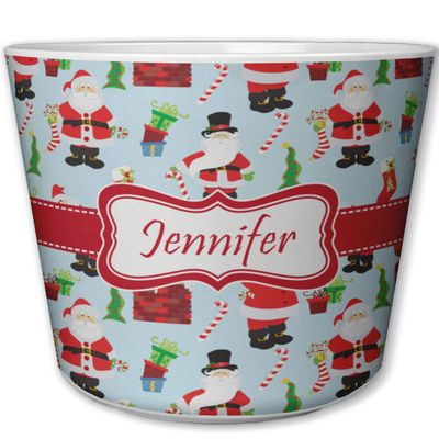 Personalized Santa and Presents Plastic Tumbler 6oz