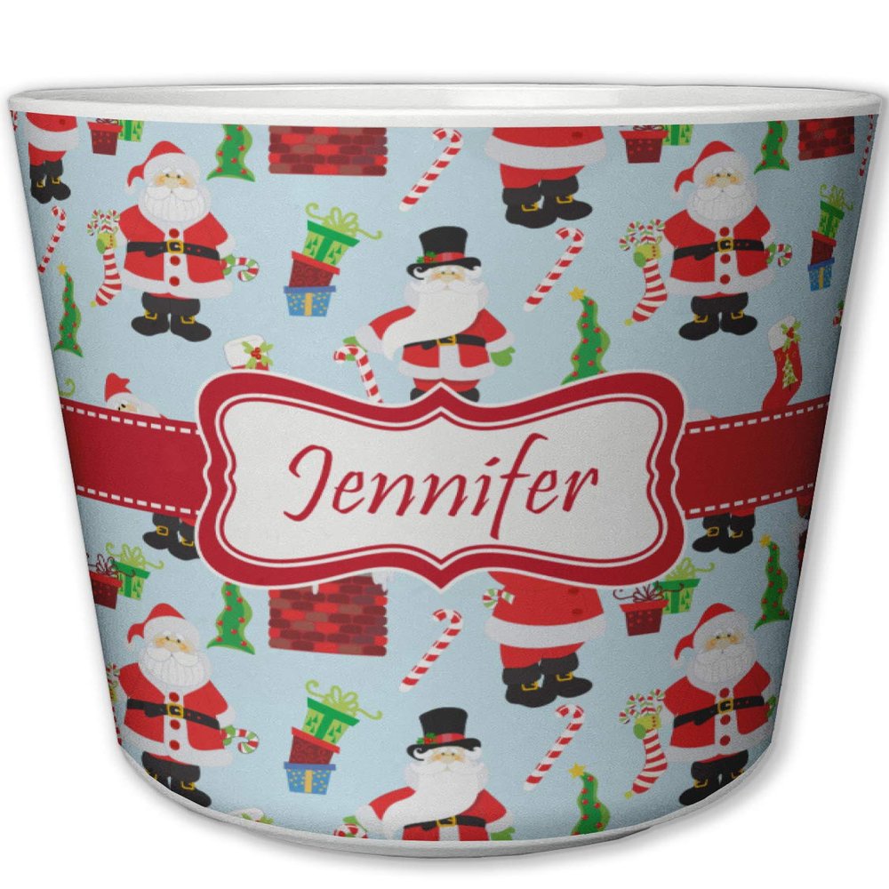 Personalized Santa and Presents Plastic Tumbler 6oz