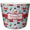 Personalized Santa and Presents Plastic Tumbler 6oz view 1