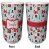 Personalized Santa and Presents Plastic Tumbler 6oz view 2