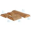 ECR4Kids SoftZone Tree Log Climber Set, Balance Builders, Chocolate, 4-Piece view 2