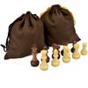 FixtureDisplays Magnetic Travel Chess Set, 11" x 9.4" Folding International Standard Chess Board Game, Portable Compact Design for Home, Office, and Travel 16701-One Rate view 4