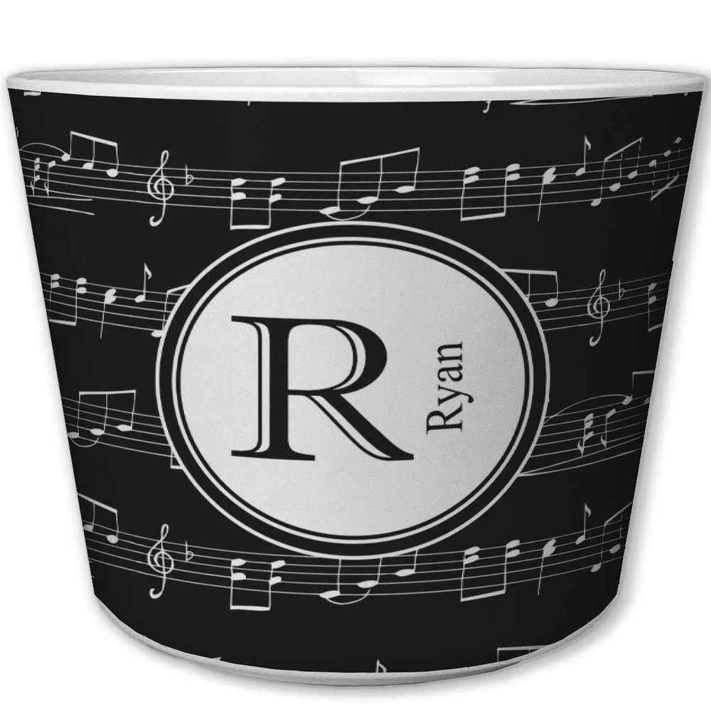 Personalized Musical Notes Plastic Tumbler 6oz