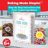 Baketivity Kids Baking DIY Activity Kit - Bake Delicious Cake Pops with Pre-Measured Ingredients  Best Gift Idea for Boys and Girls Ages 6-12  Includes Free Hat and Apron view 2