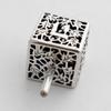 Hanukkah Chanukkah Dreidel Collector's Beautiful 925 Sterling Silver Filigree design, Handmade Custom sizes Weight: 14gr , 2"H x 0.75''W. Spinning Top view 2