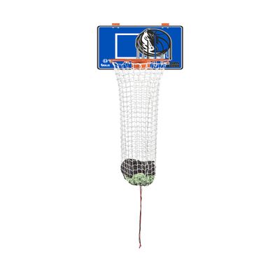 The Dunk Collection Dirty Dunk Over-The-Door Basketball Hoop Laundry Hamper, Dallas Mavericks, NBA