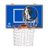 The Dunk Collection Dirty Dunk Over-The-Door Basketball Hoop Laundry Hamper, Dallas Mavericks, NBA view 2