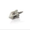 Nadav Art Hanukkah Small dreidel sterling silver Two sizes with Hebrew letters, Jewish Chanukkah gift Spinning Top Israel handmade Collector's view 1