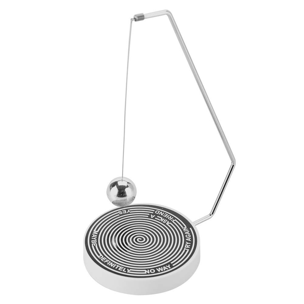 Creative Decision Maker Pendulum Dynamic Desk Gift Decoration Magnetic Ball Swinging Pendulum Game(1)