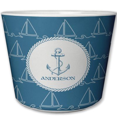 Personalized Rope Sail Boats Plastic Tumbler 6oz