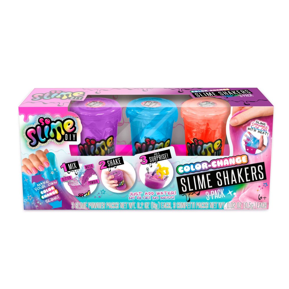 So Slime DIY Slime Shaker 3 Pack - Assortment Color Change