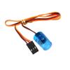 LAFEINA LED Strobing Rotating Flashing Light 9x15mm Lamp for RC Model Police Firefighting Ambulance Car Truck Lighting (Blue) view 2