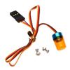 LAFEINA LED Strobing Rotating Flashing Light 9x15mm Lamp for RC Model Police Firefighting Ambulance Car Truck Lighting (Yellow) view 1