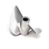 RC Boat 2 blade Metal propeller prop 4mm Diameter P1.4 40mm -Left view 2