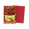 Dragon Shield - Classic Sleeves - Japanese Size | 60 CT - Smooth & Tough Premium TCG Sleeves - Compatible with Yu-Gi-Oh, Naruto, Cardfight & Vanguard | Crimson view 2