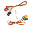 LAFEINA 360 Rotation Lamp Multi-Function Strobing-Blasting/Flashing/Rotating RC Light for RC Model Car, Ambulance, Fire Truck or Engineering Vehicle Lighting (Red&Yellow) view 1