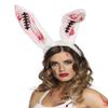 Boland 72222 Bloody Bunny Headband White view 2