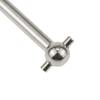 Front/Rear Center Driving Dogbone Shaft 06006 70MM #45 Steel Silver for 1/10 RC Hobby Model Car HPI HSP,COJOYS,4PCS (Silver) view 3