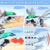 Bloolilies Dinosaur Toys for Kids 3-5 6 7, Electric Walking Dinosaur Toy with Fire Breathing & Mist Spray and Roar Sounds for Kids Realistic Robot Dragon Toddler Toys Birthday Gift view 3