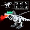 Bloolilies Dinosaur Toys for Kids 3-5 6 7, Electric Walking Dinosaur Toy with Fire Breathing & Mist Spray and Roar Sounds for Kids Realistic Robot Dragon Toddler Toys Birthday Gift view 4