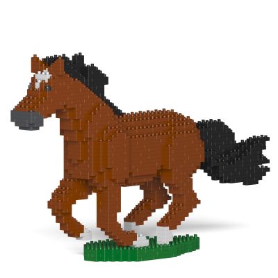 JEKCA Horse 01S-M01 | Horse Plastic Building Blocks | Age 14+