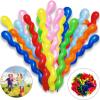 100Pcs 40 Inches Latex Spiral Balloons for Assorted Boys Girls Birthday Party Balloons view 2