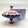 Bolz Classic Playbox Music Spinning Tin Top Toy from KsmToys The Funny Buzzing Hum Gets Louder As The Top Spins Faster, Ages 18 m+ view 3