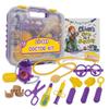 Li'l-Gen Doctor Kit for Kids, 13 Piece Kit with Toy Stethoscope Plus Case - Pretend Play for Boys and Girls Age 3+ - Includes Oliver's Day as a Doctor Book view 1